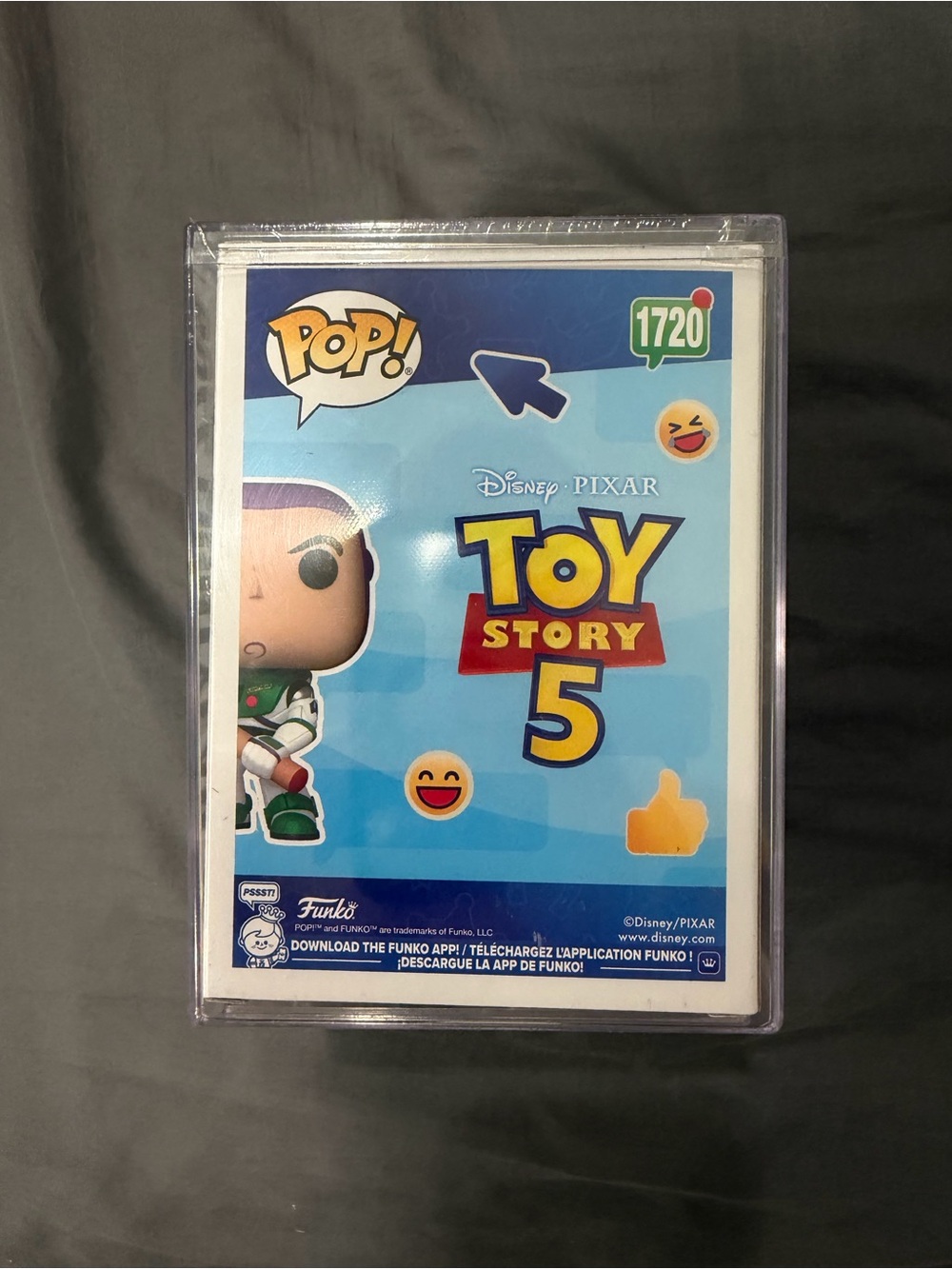 Funko Pop! Toy Story 5 Buzz Lightyear Figure - White, Green, Purple - Picture 2 of 6
